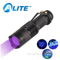 UV -Gelddetektor Ultra violett LED -Fackellicht